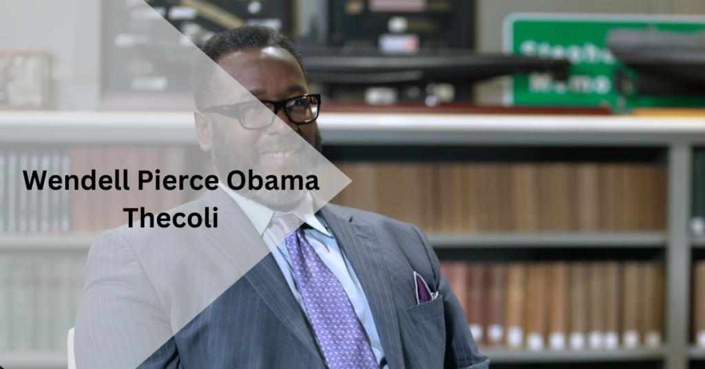 Wendell Pierce Obama Thecoli